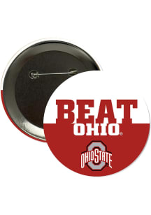 Ohio State Buckeyes BEAT Ohio 3" Button - Red