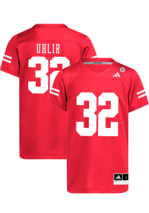 Trent Uhlir   Nebraska Cornhuskers Red NIL Name And Number Football Jersey