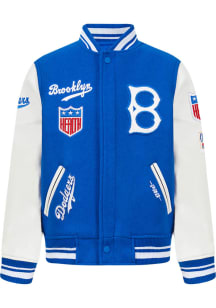 Pro Standard Brooklyn Dodgers Boys Blue Retro Classics Lightweight Jacket