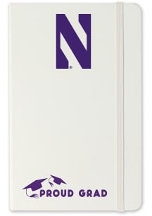 Northwestern Wildcats Proud Grad Notebook and Folder - White
