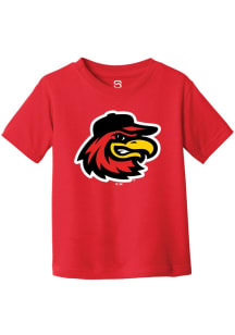 Summit Sportswear Rochester Red Wings Toddler Red Primary Logo Short Sleeve T-Shirt
