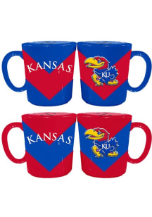 Kansas Jayhawks Chevron Salt and Pepper Set