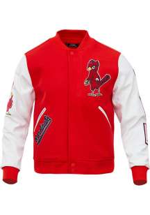Mens St Louis Cardinals Pro Standard Mens Wool Varsity Heavyweight Jacket - Red