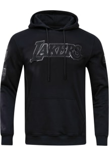 Pro Standard Los Angeles Lakers Mens Black Tonal Fashion Hood