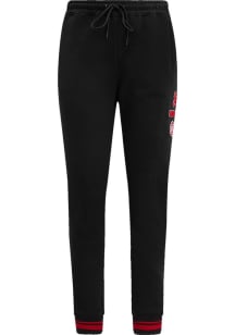 Pro Standard Atlanta Hawks Womens Retro Classic Black Sweatpants