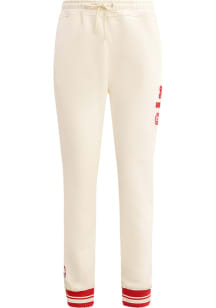 Pro Standard Atlanta Hawks Womens Retro Classic White Sweatpants