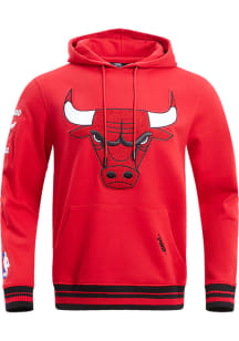 Pro Standard Chicago Bulls Mens Red Retro Classic Fashion Hood