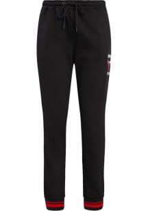 Pro Standard Chicago Bulls Womens Retro Classic Black Sweatpants