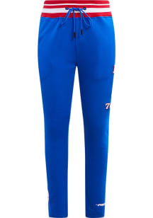 Pro Standard Philadelphia 76ers Mens Blue Retro Classic Fashion Sweatpants