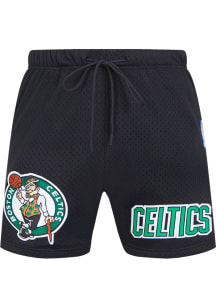 Pro Standard Boston Celtics Mens Black Classic Mesh Shorts