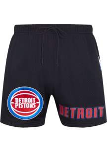 Pro Standard Detroit Pistons Mens Black Classic Mesh Shorts