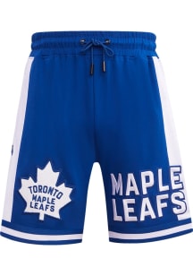 Pro Standard Toronto Maple Leafs Mens Blue Retro Shorts