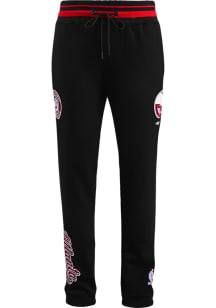 Pro Standard Atlanta Hawks Mens Black Script Tail Sweatpants