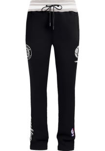 Pro Standard Brooklyn Nets Mens Black Script Tail Sweatpants