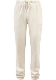 Pro Standard Miami Heat Mens White Neutral Sweatpants