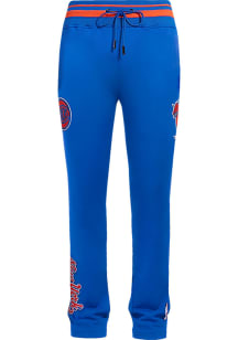Pro Standard New York Knicks Mens Blue Script Tail Sweatpants