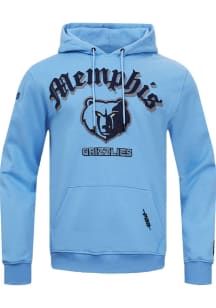 Pro Standard Memphis Grizzlies Mens Blue Old English Fashion Hood