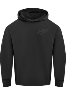 Pro Standard Detroit Red Wings Mens Black Neutral Fashion Hood