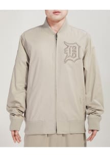Mens Detroit Tigers Pro Standard Mens Neutral Heavyweight Jacket - Grey