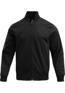 Mens New York Knicks Pro Standard Mens Neutral Heavyweight Jacket - Black