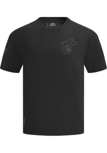 Pro Standard Miami Heat Black Neutral Short Sleeve T Shirt