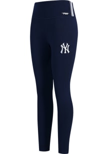 Pro Standard New York Yankees Womens Navy Blue Script Tail Pants