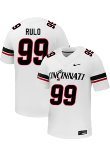 Jonathan Rulo  Nike Cincinnati Bearcats White NIL Name And Number Football Jersey