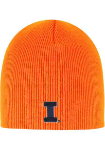 LogoFit Illinois Fighting Illini Orange Everest Beanie Mens Knit Hat