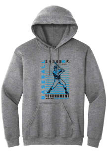 Summit Sportswear Big Ten Mens Graphite 2026 Baseball Tournament Long Sleeve Hoodie