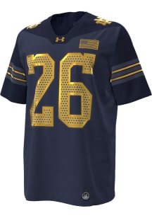 Champion Notre Dame Fighting Irish NAVY Slogan Short Sleeve T