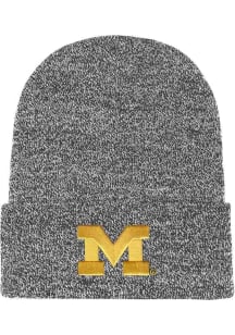 LogoFit Michigan Wolverines Dark Grey Bueller Mens Knit Hat