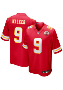 Kenneth Walker III  Nike Kansas City Chiefs Red Home Football Jersey