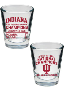 Indiana Hoosiers 1.5oz Scoreboard 2025 Nat Champ Game Shot Glass