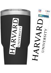 Harvard Crimson Script Durable Stickers - Maroon