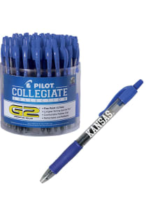Kansas Jayhawks G2 Single Pen - Blue