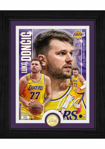 Luka Doncic Los Angeles Lakers Artist Proof Bronze Coin Photo Plaque