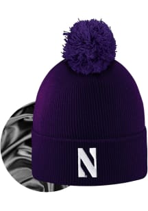 LogoFit Northwestern Wildcats Purple Monroe Womens Knit Hat