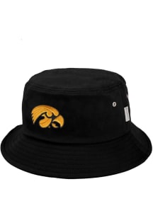 LogoFit Iowa Hawkeyes Black Daytona Mens Bucket Hat