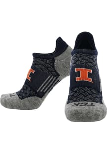 Illinois Fighting Illini Tour Mens No Show Socks