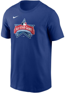 Nike Chicago Cubs Royal Blue 2027 All-Star Game Logo Short Sleeve T Shirt