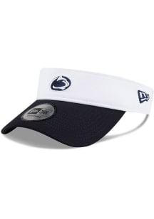 New Era Penn State Nittany Lions Mens White Pivot Knit Adjustable Visor