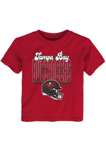 Tampa Bay Buccaneers Toddler Crimson Tall Boy Short Sleeve T-Shirt