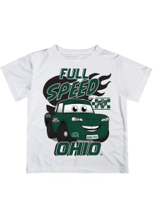 Vive La Fete Ohio Bobcats Youth White Full Speed Short Sleeve T-Shirt