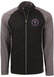 Cutter and Buck Inter Miami CF Mens Black Adapt Eco Medium Weight Jacket