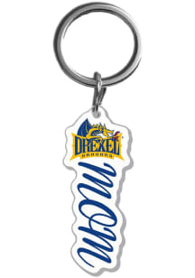 Drexel Dragons Mom Acrylic Keychain - Black