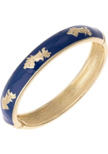 Drexel Dragons Enamel Logo Hinge Bangle Womens Bracelet