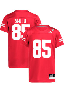 Keelan Smith   Nebraska Cornhuskers Red NIL Name And Number Football Jersey