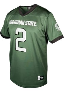Aidan Chiles  Genuine Collective Michigan State Spartans Green NIL Football Jersey