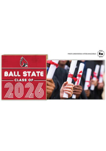 Ball State Cardinals Class of 2026 Floating Picture Frame - Cardinal