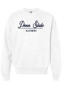 Summit Sportswear Penn State Nittany Lions Womens White Alumni Crew Sweatshirt